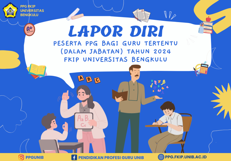 Lapor diri PPG bagi Guru Tertentu (Dalam Jabatan) Tahun 2024